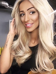 Fryzury Długie Na co dzień Kręcone Rozpuszczone Blond - 3212476
