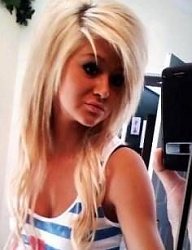 Fryzury Długie Alternatywne EMO Blond - 1381000