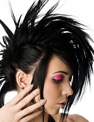 Fryzury Średnie Alternatywne Punk Rock - 588758