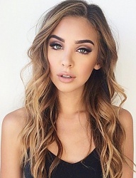 Fryzury Długie Na co dzień Kręcone Rozpuszczone Blond - 3016896