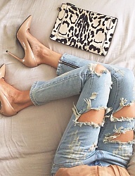Moda Spodnie Jeansy - 2778551