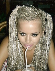 Fryzury Długie Na co dzień Proste Warkocze Blond - 2136971