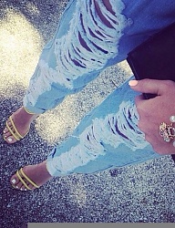 Moda Spodnie Jeansy - 2759513