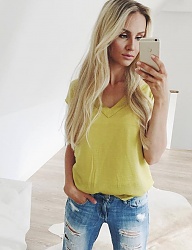 Fryzury Długie Na co dzień Kręcone Rozpuszczone Blond - 3052165