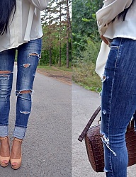 Moda Spodnie Jeansy - 2859181