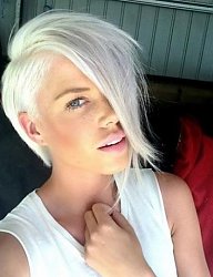 Fryzury Krótkie Na co dzień Proste Rozpuszczone Blond - 3270538