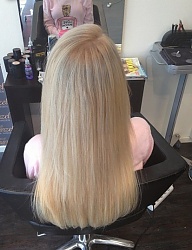 Fryzury Długie Na co dzień Proste Rozpuszczone Blond - 2127971