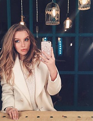 Fryzury Średnie Na co dzień Kręcone Rozpuszczone Blond - 3147790