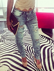 Moda Spodnie Jeansy - 2762189