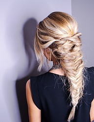 Fryzury Długie Na co dzień Proste Warkocze Blond - 2979704