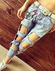 Moda Spodnie Jeansy - 3014830