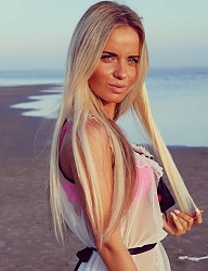 Fryzury Długie Na co dzień Proste Rozpuszczone Blond - 2989688