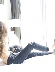 Moda Spodnie Jeansy - 2605353