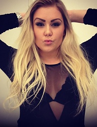 Fryzury Długie Na co dzień Kręcone Rozpuszczone Blond - 2118474