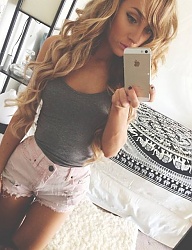 Fryzury Długie Na co dzień Kręcone Rozpuszczone Blond - 3076114
