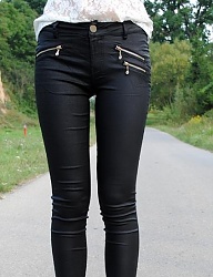 Moda Spodnie Skórzane - 1517464
