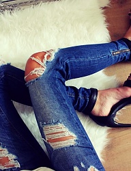 Moda Spodnie Jeansy - 2591274