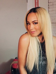 Fryzury Długie Na co dzień Proste Rozpuszczone Blond - 3003781