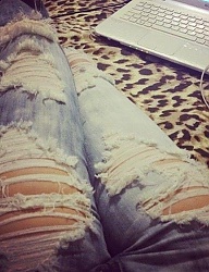 Moda Spodnie Jeansy - 1828926