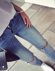 Moda Spodnie Jeansy - 2796240