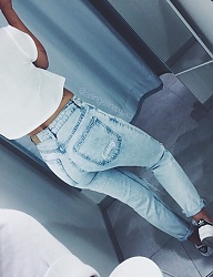 Moda Spodnie Jeansy - 3006794