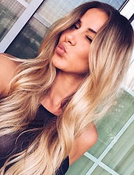 Fryzury Długie Na co dzień Kręcone Rozpuszczone Blond - 3013456