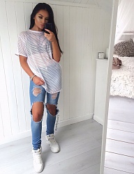 Moda Spodnie Jeansy - 3190697