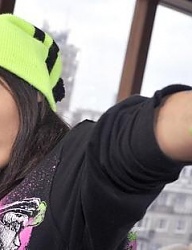 Fryzury Średnie Na co dzień Proste Irokez damski - 141397