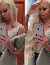 Fryzury Długie Na co dzień Kręcone Rozpuszczone Blond - 2988948