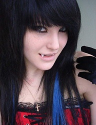 Fryzury Średnie Alternatywne EMO - 102525
