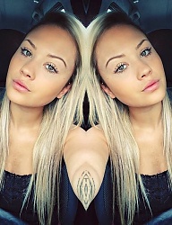 Fryzury Długie Na co dzień Proste Rozpuszczone Blond - 2986278