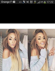Fryzury Długie Na co dzień Proste z grzywką Rozpuszczone Blond - 2998465