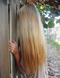 Fryzury Długie Na co dzień Proste Rozpuszczone Blond - 1399973