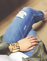 Moda Spodnie Jeansy - 2679833