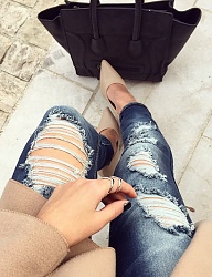 Moda Spodnie Jeansy - 2882975