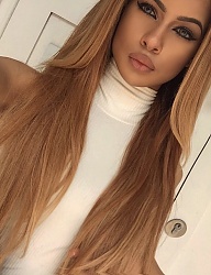 Fryzury Długie Na co dzień Proste Rozpuszczone Blond - 2972624