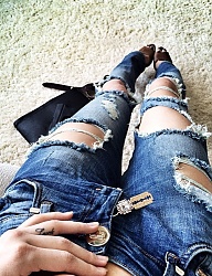 Moda Spodnie Jeansy - 2642803