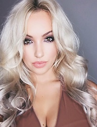Fryzury Długie Na co dzień Kręcone Rozpuszczone Blond - 3140341