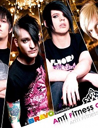 Fryzury Średnie Alternatywne EMO - 338460