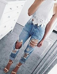 Moda Spodnie Jeansy - 3220883