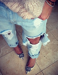 Moda Spodnie Jeansy - 2515276