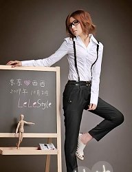Moda Spodnie Materiałowe - 1347188