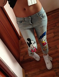 Moda Spodnie Jeansy - 2751514