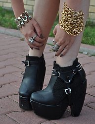 Moda Buty Botki - 1247437