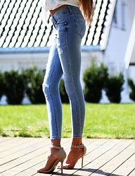 Moda Spodnie Jeansy - 2648772