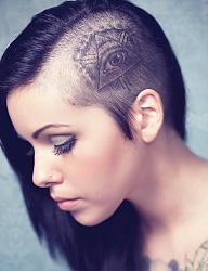 Fryzury Średnie Alternatywne Punk Rock - 783391