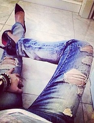 Moda Spodnie Jeansy - 2568770
