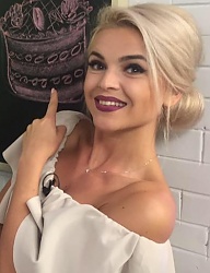 Fryzury Długie Na co dzień Kręcone Upięcie Blond - 3050245