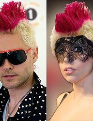 Fryzury Średnie Alternatywne Punk Rock - 781917