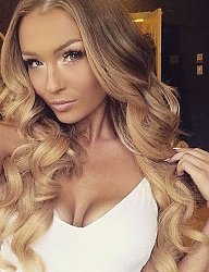 Fryzury Długie Na co dzień Kręcone Rozpuszczone Blond - 3076203